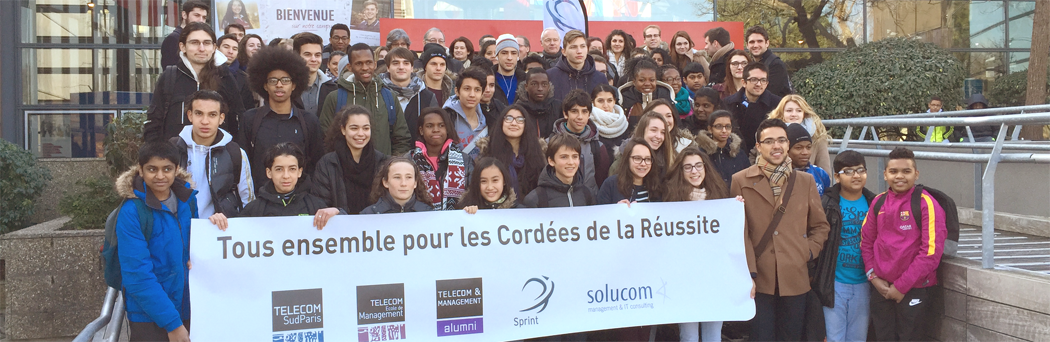 Sur le campus de Télécom SudParis… Sur le campus de Télécom SudParis…