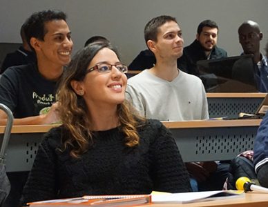 Etudiants en amphi