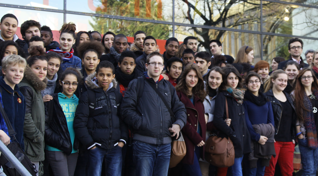 Élèves des cordées de la réussite