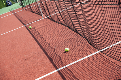 Terrains de tennis