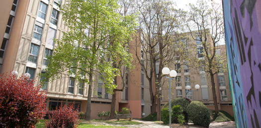 Les logements Maisel sont au coeur du campus et à deux pas du foyer associatif Logement Maisel de Télécom SudParis U1
