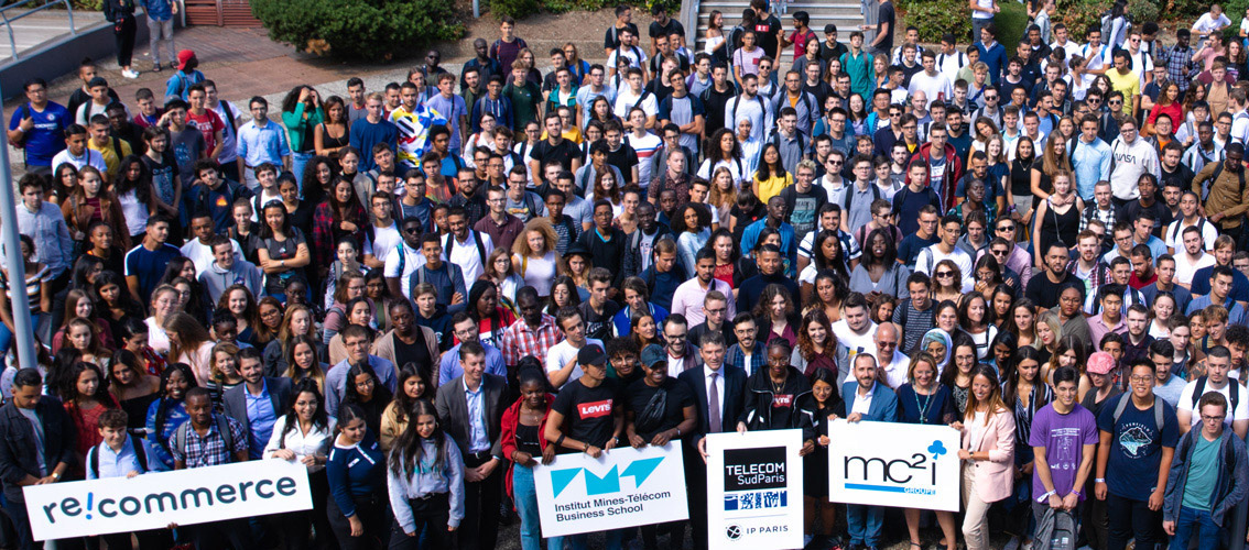 Photo de promotion Télécom SudParis Rentrée 2019