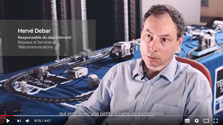 Extrait de la vidéo sur la plateforme cyber-sécurité