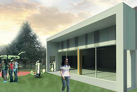 Extension de la salle de musculation Extension de la salle de musculation