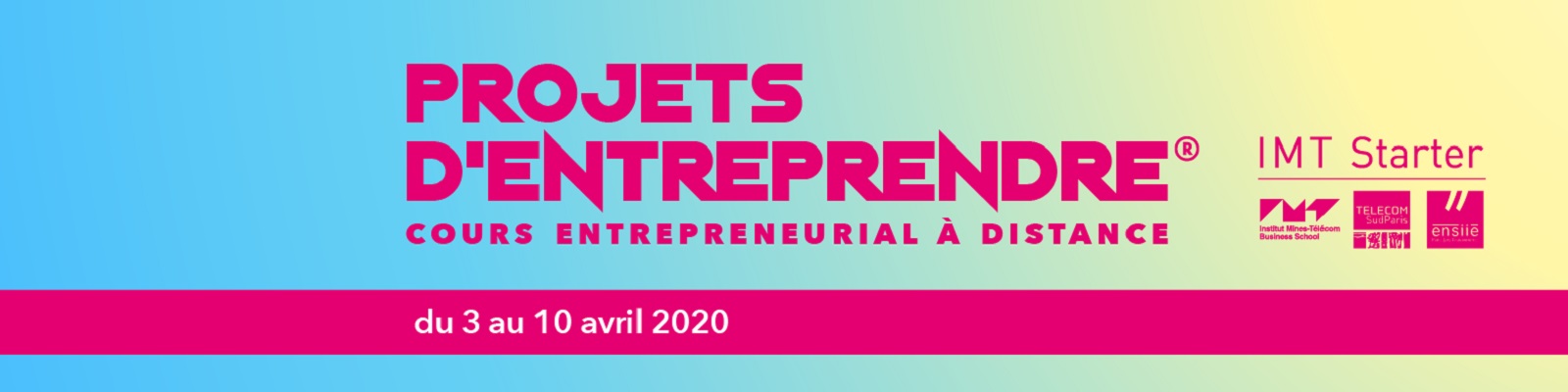 Projets d'Entreprendre, le cours massif à distance d'entrepreneuriat en groupe