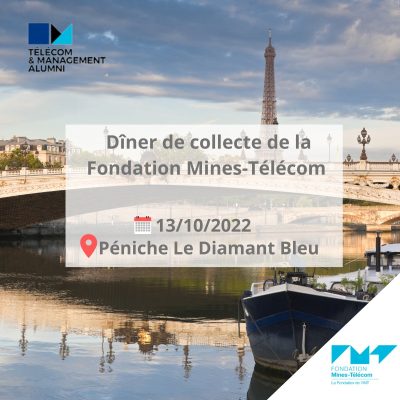 dîner collecte Fondation Mines-Télécom