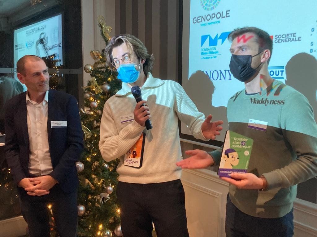 Cérémonie Trophée Start-up numérique 2021