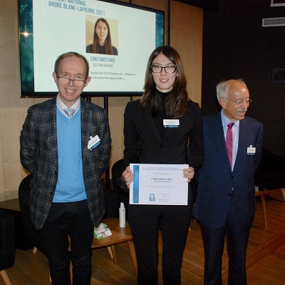 Constance CHOU remporte le prix Jeunes National André Blanc-Lapierre 2021