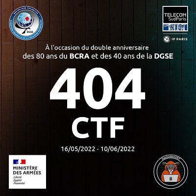 Challenge cybersécurité 404 CTF