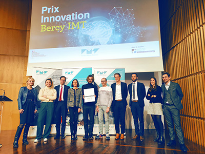 Adrien Pages, cofondateur de Morfo, vainqueur du Prix Innovation IMT Bercy IMT