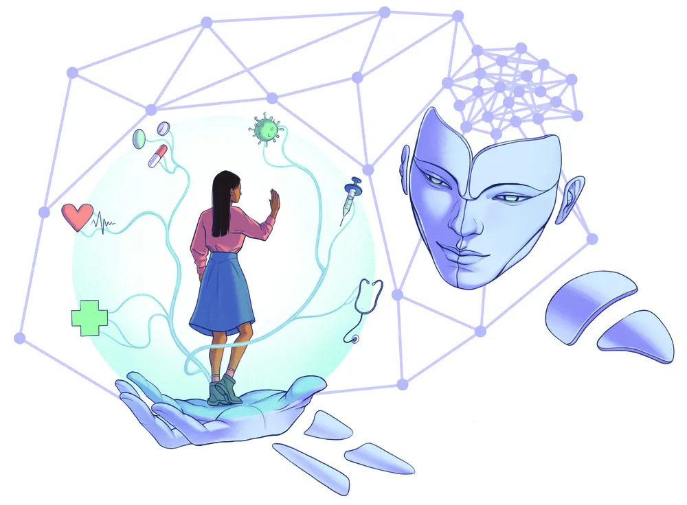 colloque_sante_illustration_IA_donnees - Télécom SudParis