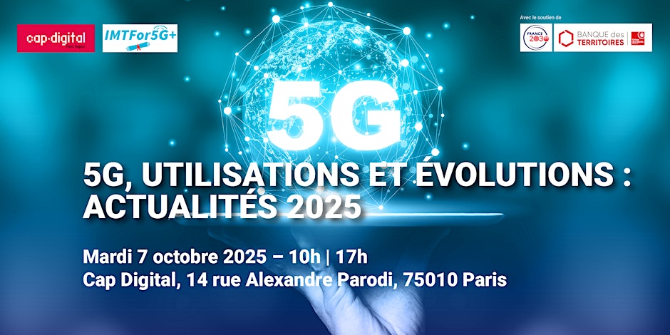 Télécom SudParis contribue à la Journée IMTFor5G+ sur les usages et évolutions de la 5G