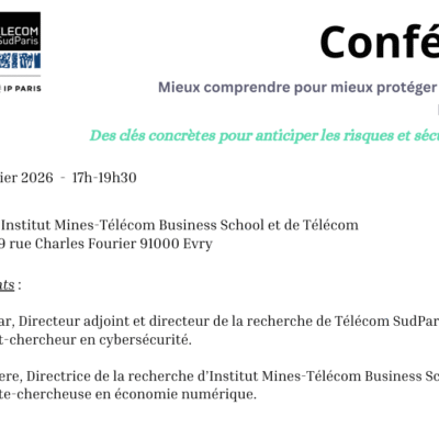 Conférence Cybersécurité dédiée aux dirigeants