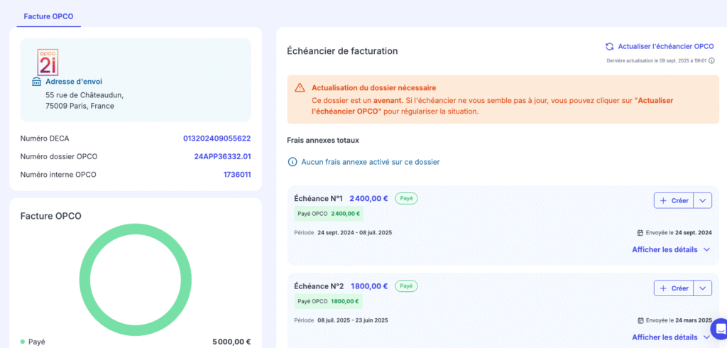 Interface création compte Filiz – Télécom SudParis