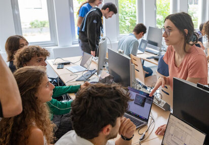 Salle de cours Cybersécurité à Télécom SudParis